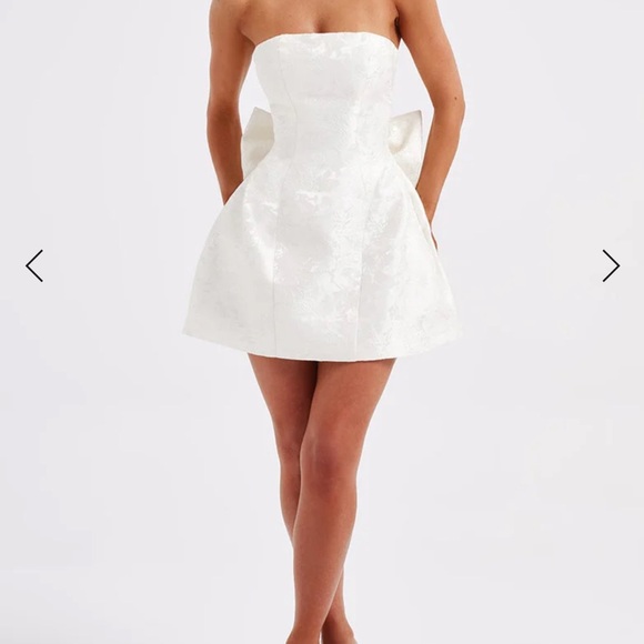 Babyboo XS ELENORA MINI DRESS - IVORY - Picture 4 of 14